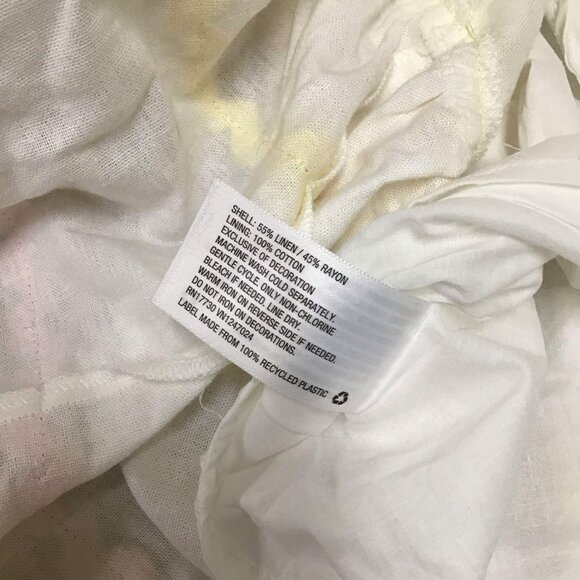 Lisa Marie Fernandez Large Ric Rac Flare Sleeve Dress - Picture 4 of 8